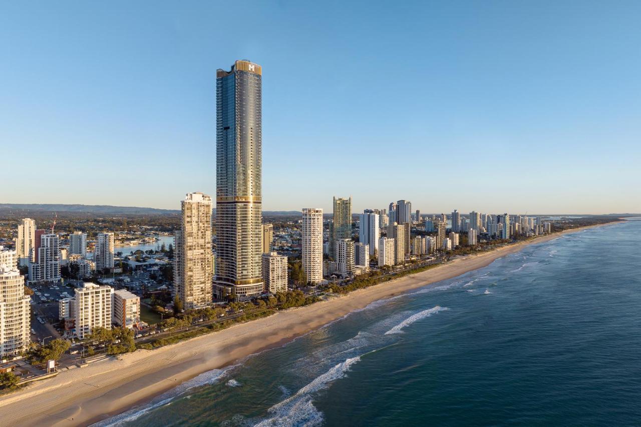 Meriton Suites Surfers Paradise Gold Coast Eksteriør billede The Sky Tower, 2018